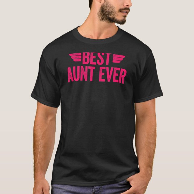 Beste Tante je 3 T-Shirt (Vorderseite)