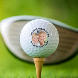 Beste Tante je Foto Golfball