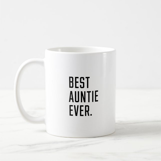 Beste Tante je Kaffeetasse (Links)