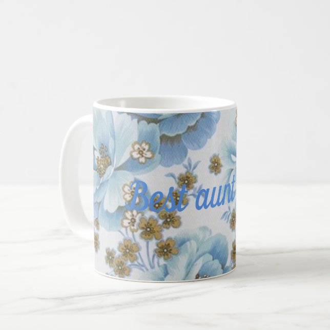 Beste Tante je Kaffeetasse (Vorderseite Links)