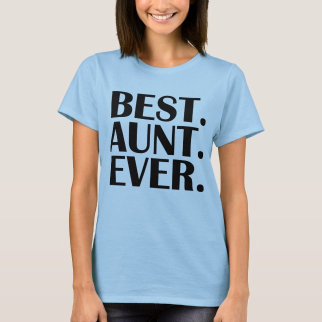 Beste Tante je lustige Panzerspitze T-Shirt (Vorderseite)