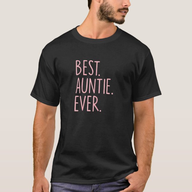 Beste Tante je T-Shirt (Vorderseite)