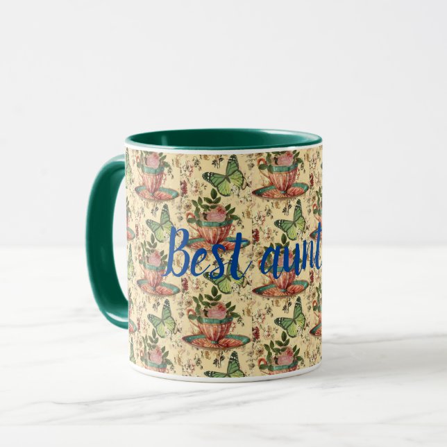 Beste Tante je Tasse (Vorderseite Links)