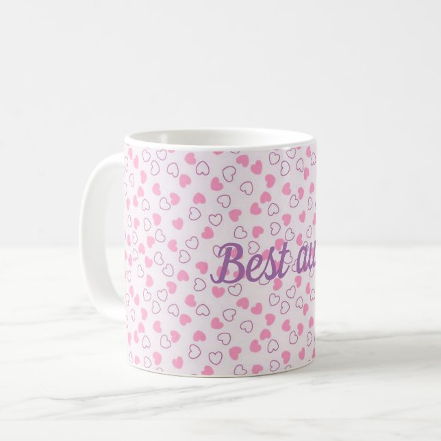 Beste Tante Kaffeetasse (Vorderseite Links)