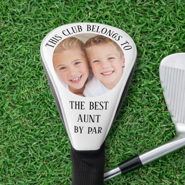Beste Tante nach Par Foto Golf Headcover (Von Creator hochgeladen)