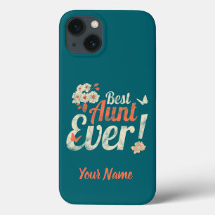 Beste Tante überhaupt Vintage-Tante Geburtstag Pat Case-Mate iPhone Hülle