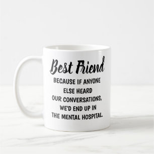Beste Tasse, Beste Freundschaft, Geschenk an die F Kaffeetasse