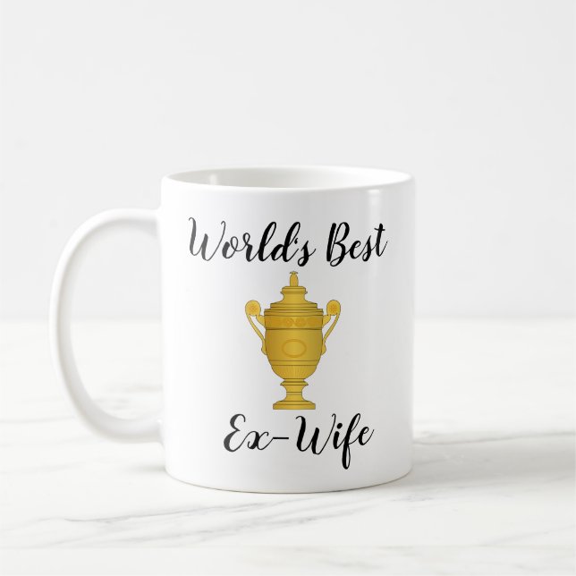 Beste Tasse die Ex-Ehefrau der Welt (Links)