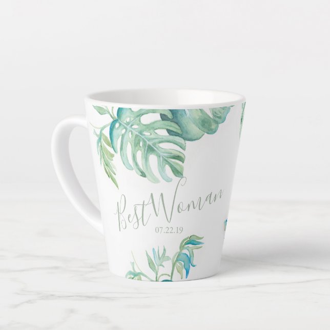 Beste Tasse Watercolor Sea Turtle (Linke Ecke)