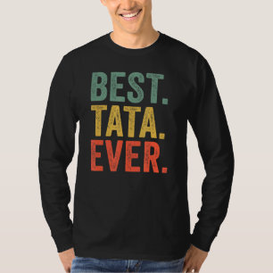 Beste Tata je Großvater Vater2019er Tag T-Shirt