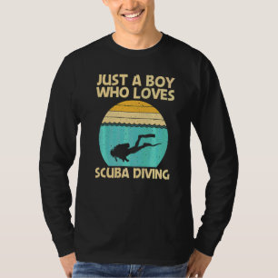 Beste Tauchausflüge für Jungen Kinder professionel T-Shirt