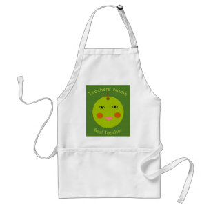 Beste Teacher Happy Apple Custom Cooking Schürze