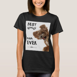 Beste Terrier-Mama T-Shirt