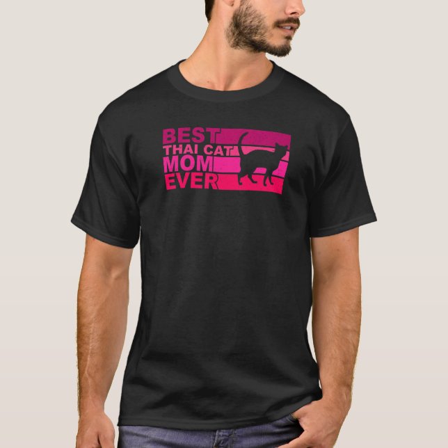 Beste Thai Kat Mama je T-Shirt (Vorderseite)