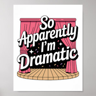 Beste Theaterkunst für Männer Frauen Musical Drama Poster