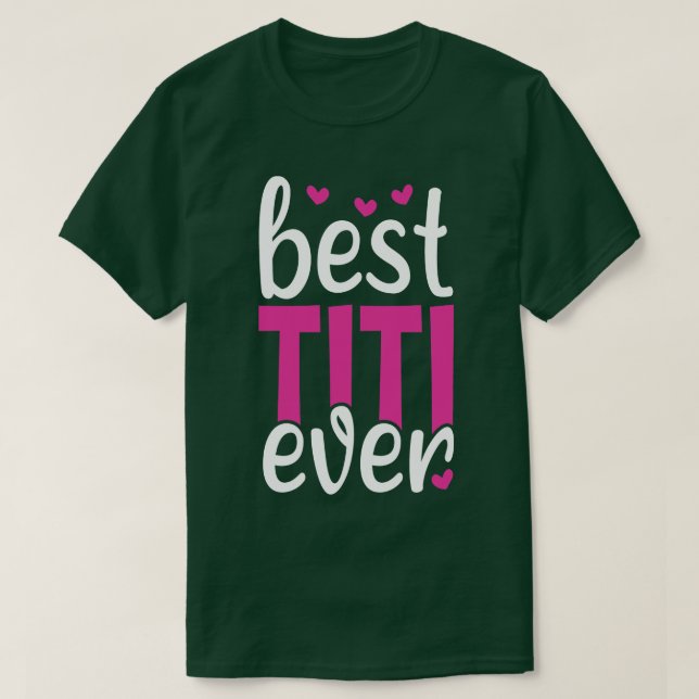 Beste Titi je T-Shirt (Design vorne)