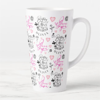 Beste Tochter Geburtstagstext individuell Milchtasse