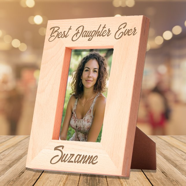 Beste Tochter je Personalisiert Geätzte Rahmen (Von Creator hochgeladen)
