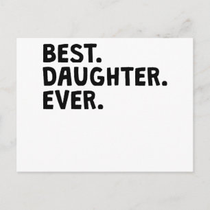 Beste Tochter je Postkarte