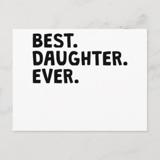 Beste Tochter je Postkarte