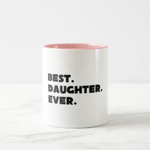 Beste Tochter je Zweifarbige Tasse