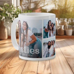 Beste-Trendy-Typografie-4-Foto-Andenken  Kaffeetasse