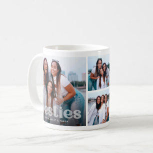 Beste-Trendy-Typografie-4-Foto-Andenken  Kaffeetasse