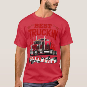 Beste Truckin Papa Ever 3 T-Shirt