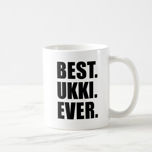 Beste Ukki überhaupt Tasse (Rechts)