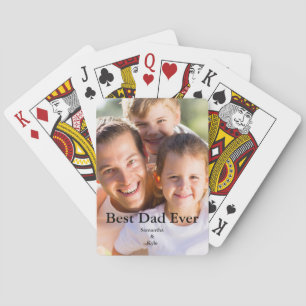 Beste Vater-Cards für jedes Foto Spielkarten