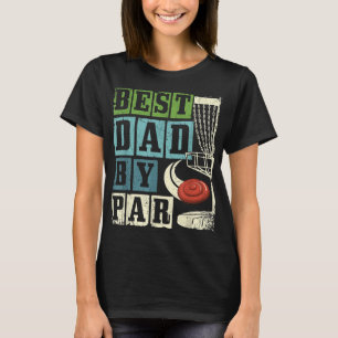 Beste Vater für Par Funny Disk Golf Player Flying T-Shirt