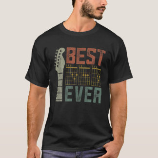 Beste Vater Gitarre Männer Apparel Väter Tag Musi T-Shirt