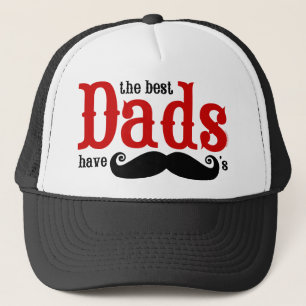 Beste Vater haben Mustaches Hat Truckerkappe