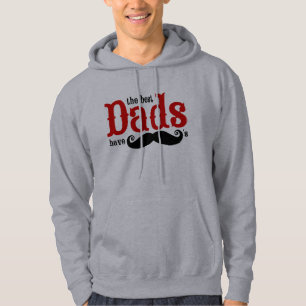 Beste Väter haben Schnurrbart-Sweatshirt Hoodie