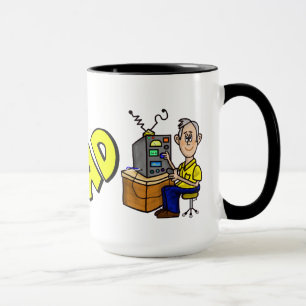 Beste Vater Ham Radio Operator Tasse Anpassen Sie 