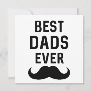 Beste Vater je // Gay Vater's Day Blank Karte