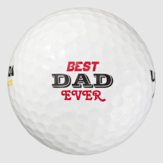 Beste Vater je Golf Balls Golfball