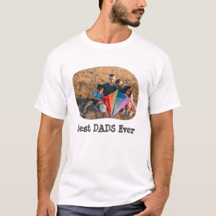Beste VATER je LGBTQ laden Ihr horizontales Foto h T-Shirt
