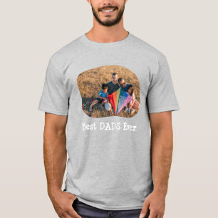 Beste VATER je LGBTQ laden Ihr horizontales Foto h T-Shirt