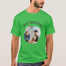 Beste VATER je LGBTQ laden Ihr quadratisches Foto T-Shirt