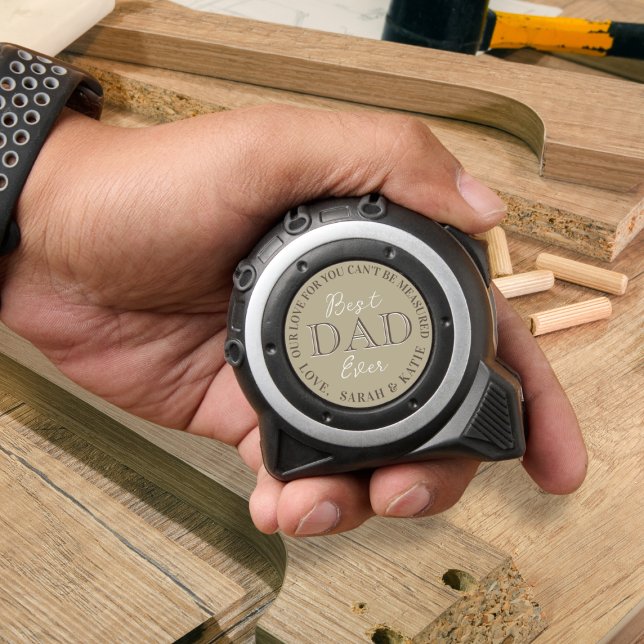 Beste Vater-jemals-Tape-Messung Maßband (Von Creator hochgeladen)