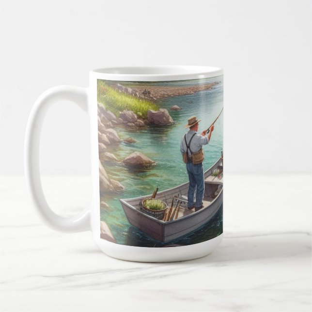 Beste Vater Kaffeezucht Tasse (Links)
