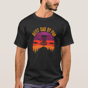 Beste Vater Par Vintag Retro Frisebee Golf Disk G T-Shirt