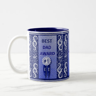 Beste Vater-Tasse Zweifarbige Tasse