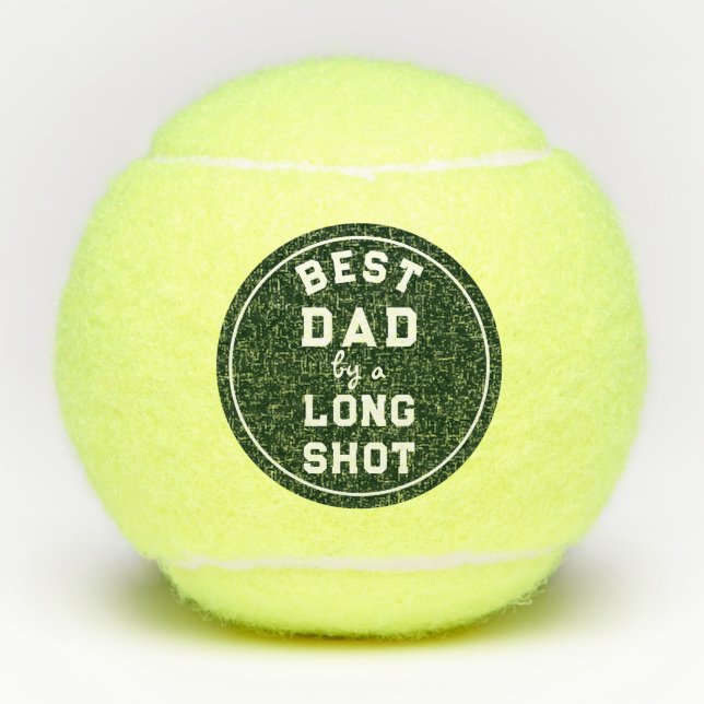 Beste Vater Tennis Balls Tennisbälle (Vorderseite)