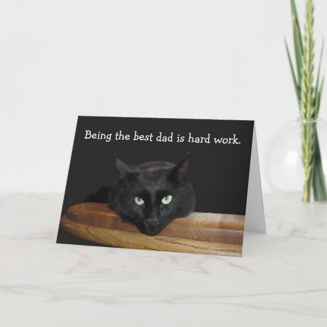 Beste Vater Vatertagskarte Karte (Vorderseite)