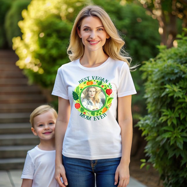 Beste Vegane Mama für jeden Öko-freundlichen Mutte T-Shirt (Von Creator hochgeladen)