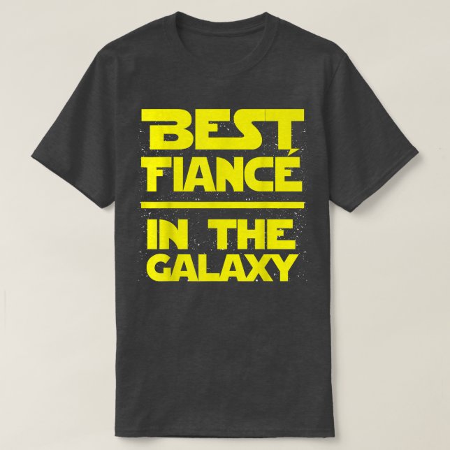 Beste Verlobte in Galay AwesomeT T-Shirt (Design vorne)