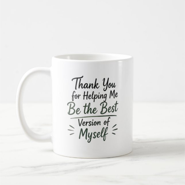 Beste Version Meiner Selbst Personalisiert Kaffeetasse (Links)