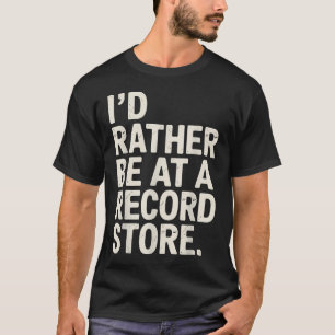 Beste Vinyl-Kunst für Musik-DJ-Schallplatte T-Shirt